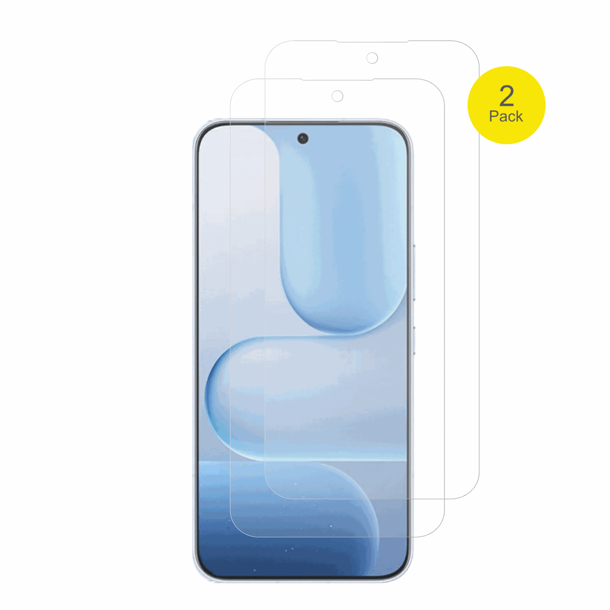 honor500 mit aufgebrachter dipos Flex Schutzfolie, glasklare Darstellung ohne Einschränkungen