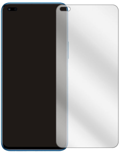 Honor50 Lite mit aufgebrachter dipos Displayschutzfolie, glasklare Darstellung ohne Einschränkungen