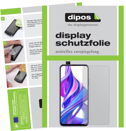 2x Schutzfolie matt für Honor 9X Display-Schutzfolie