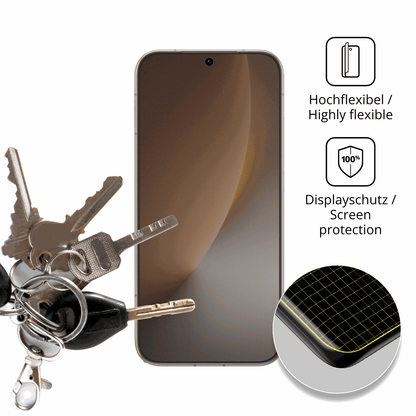 dipos Displayschutz für honormagic 8, mit Blickschutzfilter und perfekter Passform auch für die Rundungen
