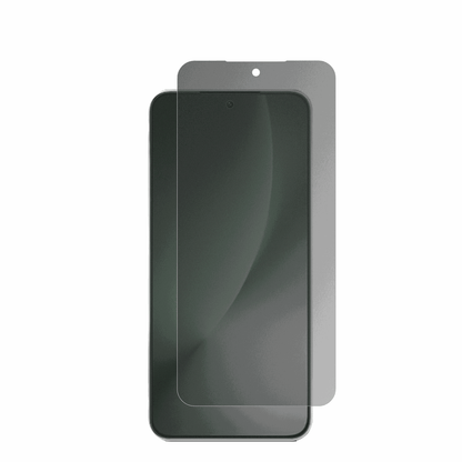 HonorMagic8 Lite mit aufgebrachtem dipos Displayschutz, der seitliche Einblicke blockiert