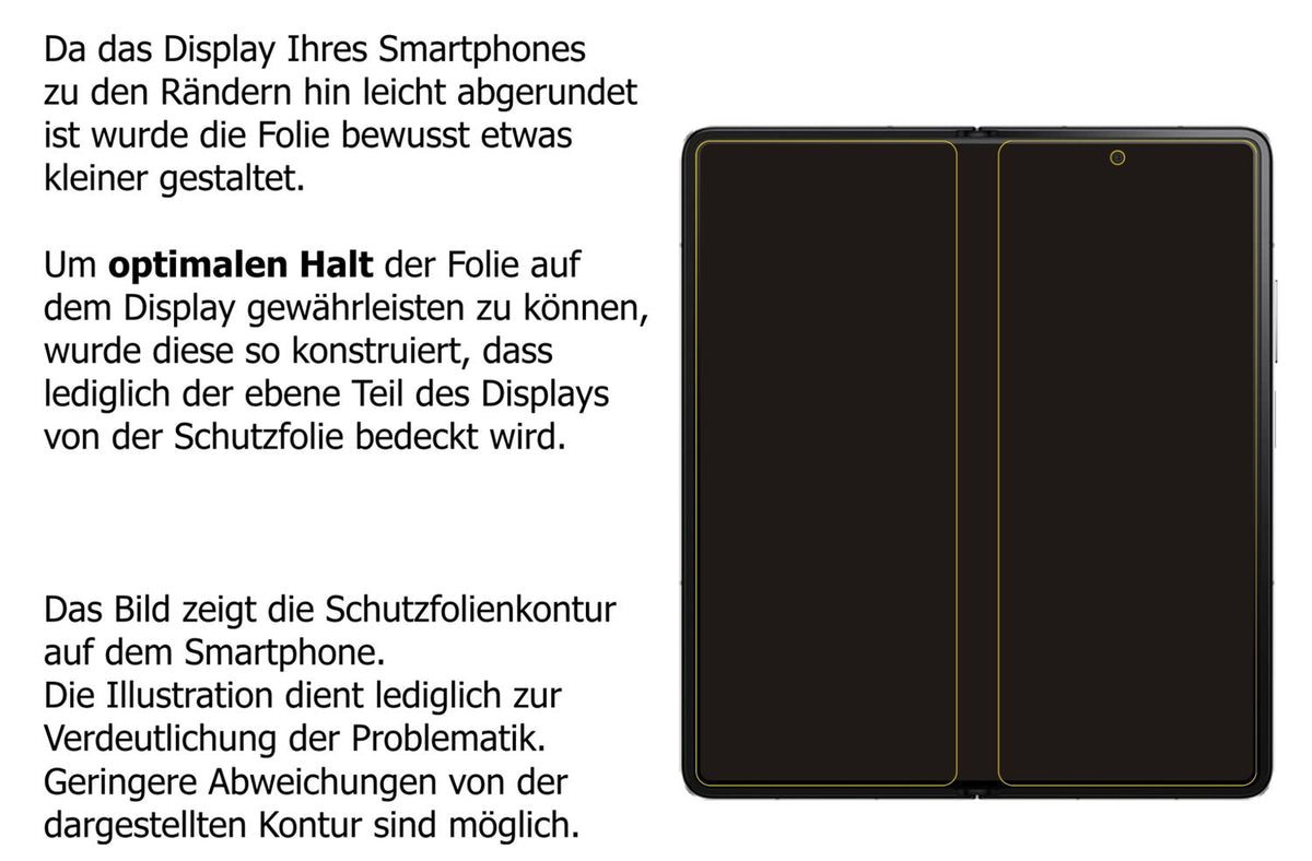1x Schutzfolie klar für Honor Magic V Display-Schutzfolie