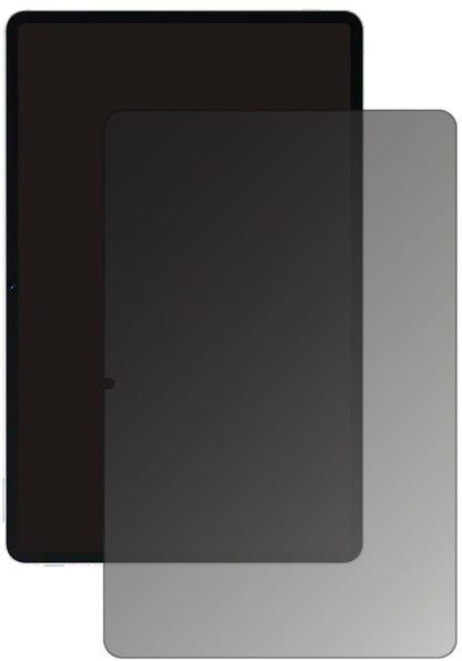 HonorPad V7 Pro mit aufgebrachtem dipos Displayschutz, der seitliche Einblicke blockiert