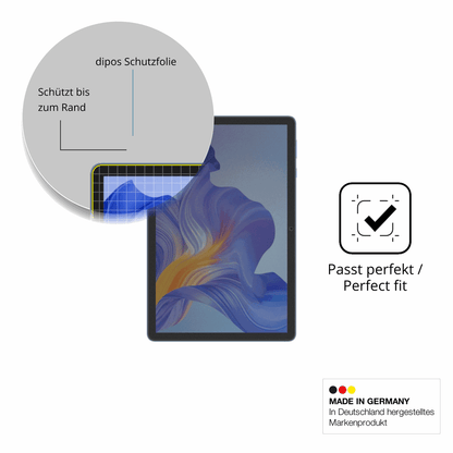 Schutz gegen Kratzer auf dem Honor Pad X8b Glas durch Schlüssel oder Ähnliches