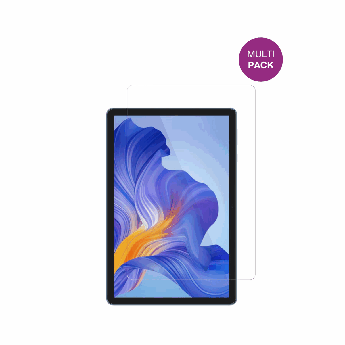 HonorPad X8b mit aufgebrachter dipos Displayschutzfolie, glasklare Darstellung ohne Einschränkungen