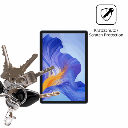 Schutz gegen Kratzer auf dem Honor Pad X8b Glas durch Schlüssel oder Ähnliches