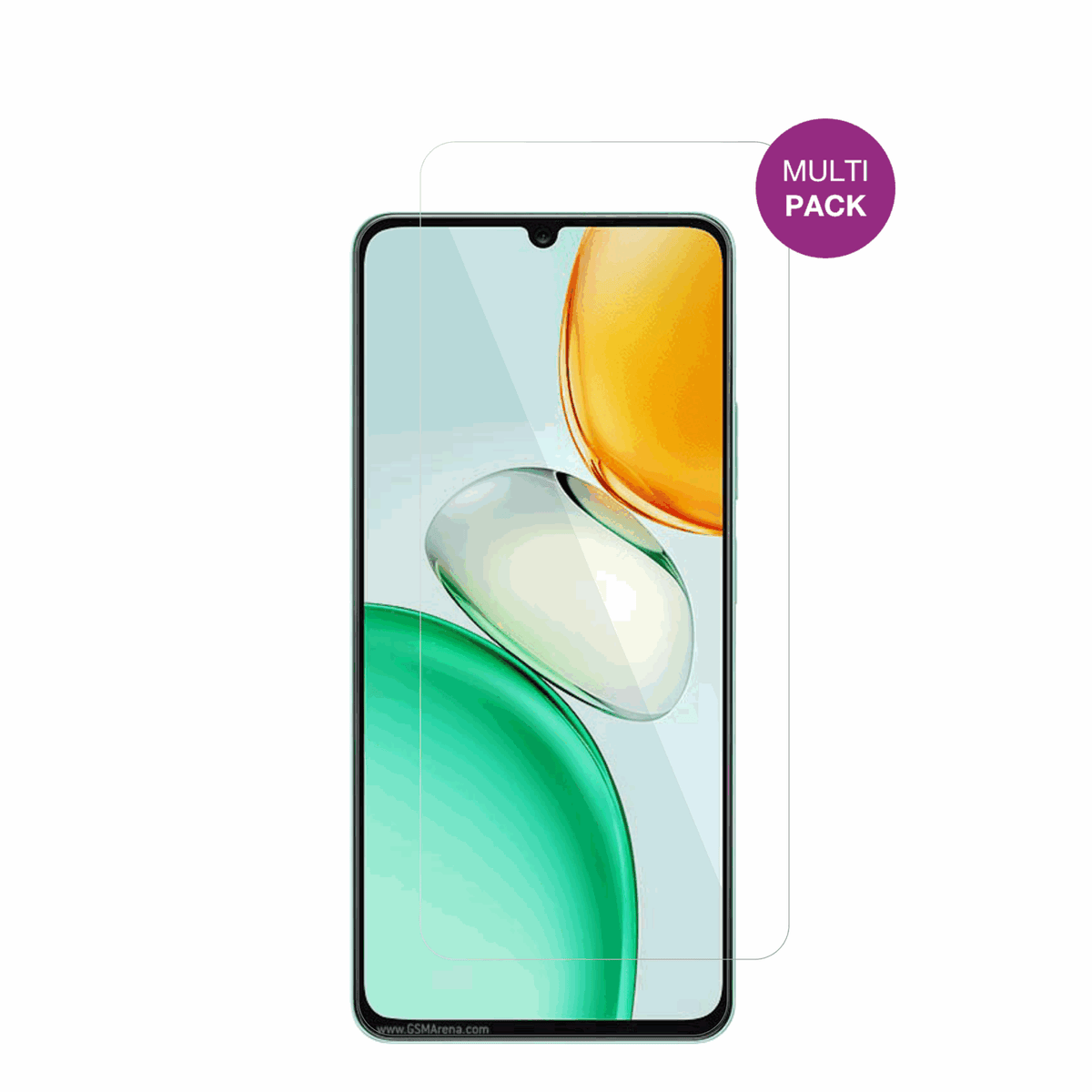 HonorPlay 10 mit aufgebrachter dipos Displayschutzfolie, glasklare Darstellung ohne Einschränkungen