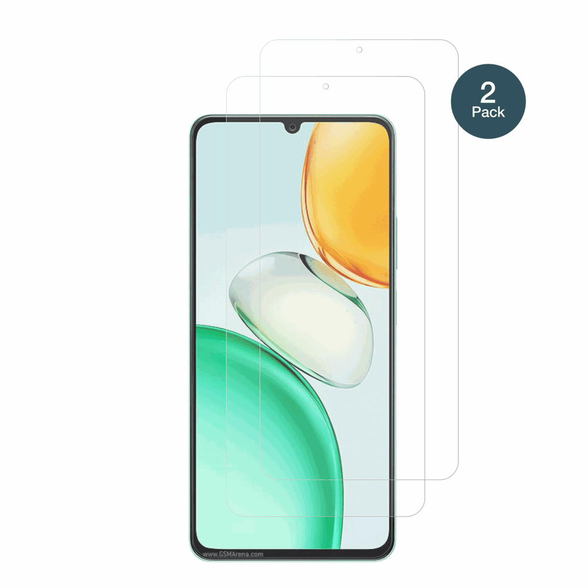 HonorPlay 10 mit aufgebrachter dipos Panzerfolie, die lästige Fingerabdrücke minimiert