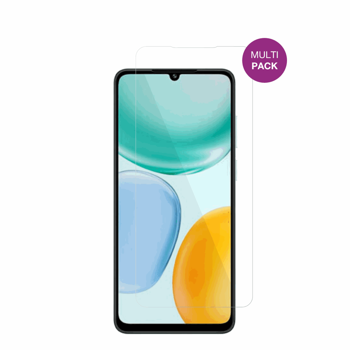 honorplay 10a mit aufgebrachter dipos Displayschutzfolie, glasklare Darstellung ohne Einschränkungen