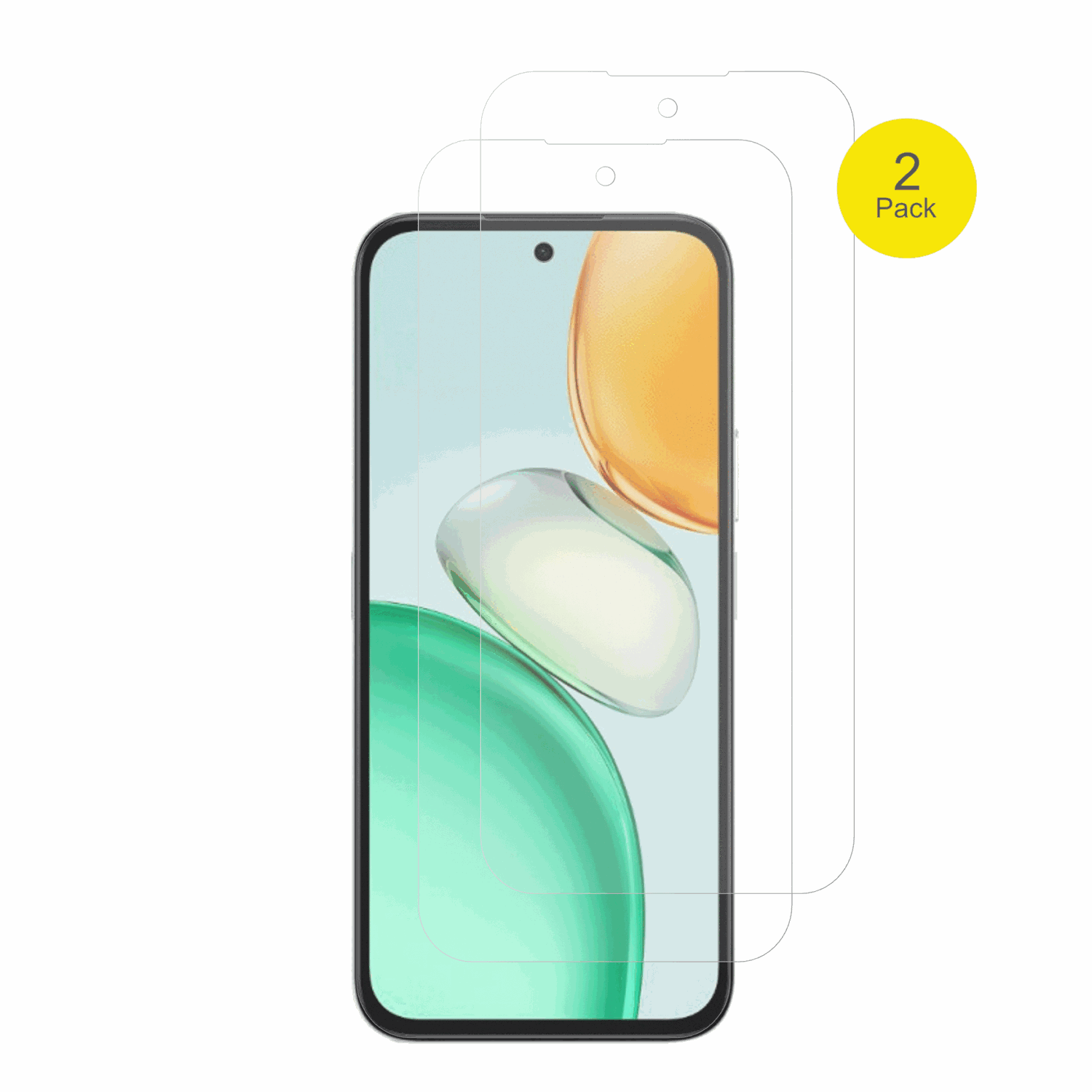 HonorPlay 10C mit aufgebrachter dipos Flex Schutzfolie, glasklare Darstellung ohne Einschränkungen