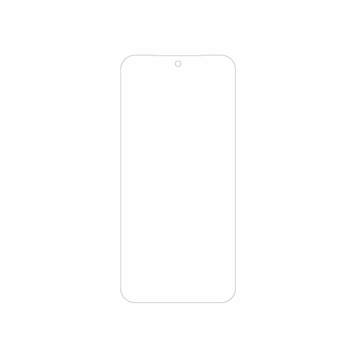 dipos Displayschutz für Honor Power2, mattierte Oberfläche, geringe Dicke und perfekte Passform