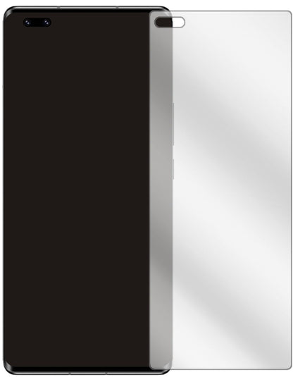 HonorV40 5G mit aufgebrachter dipos Displayschutzfolie, glasklare Darstellung ohne Einschränkungen