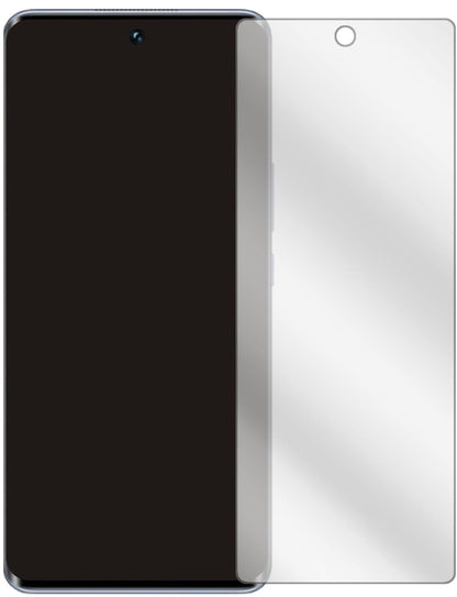 HonorV40 Lite mit aufgebrachter dipos Displayschutzfolie, glasklare Darstellung ohne Einschränkungen