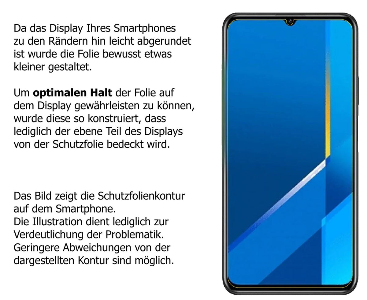 2x 9H Schutzfolie für Honor X10 Max Panzerfolie (1x Vorderseite + 1x Rückseite)