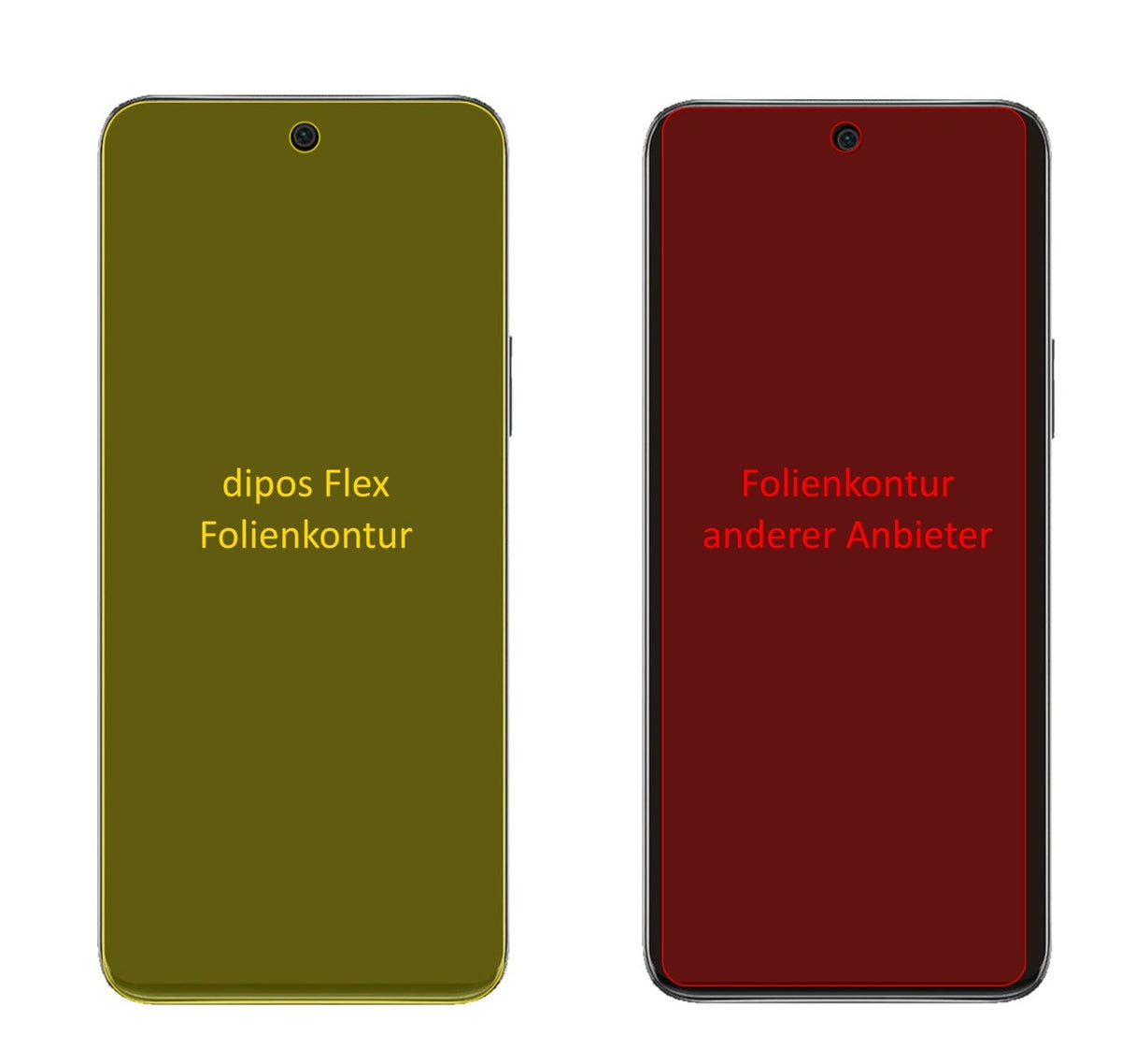 3x 3D Full Cover Schutzfolie für Honor X20 SE