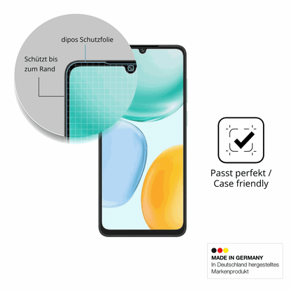 Schutzglasfolie mit optimaler Passform, zur Verwendung mit Hüllen geeignet