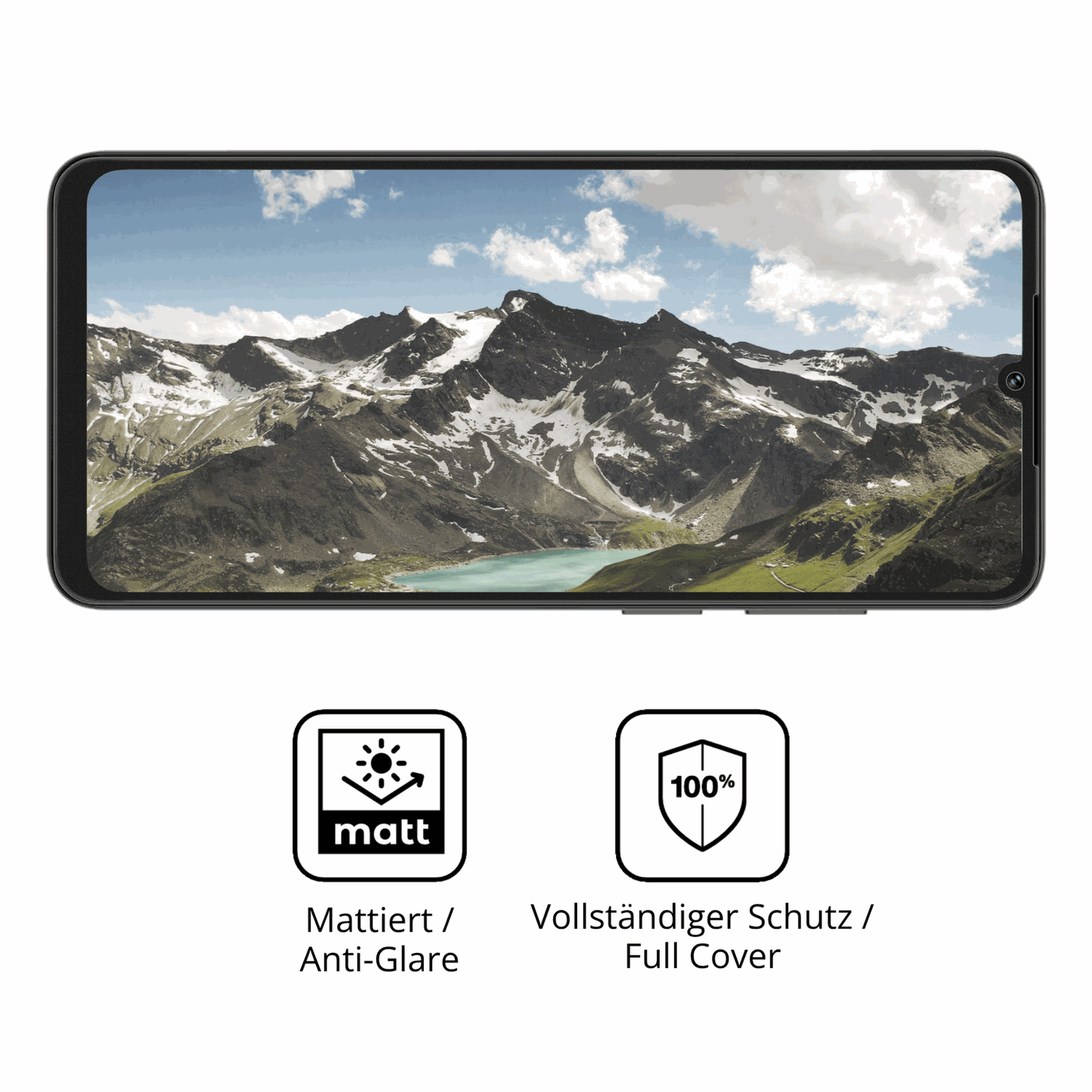 Flexible TPU-Folie passend zugeschnitten für Honor X5c Plus, vollständige Abdeckung