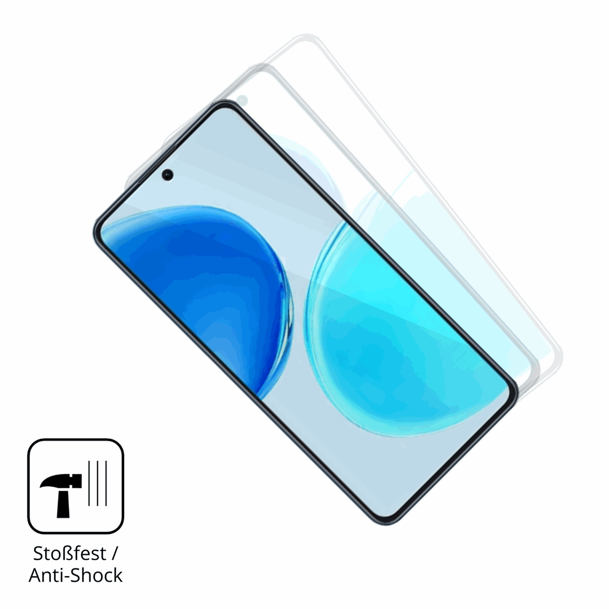 Schutz gegen Kratzer auf dem Honor X8d Glas durch Schlüssel oder Ähnliches