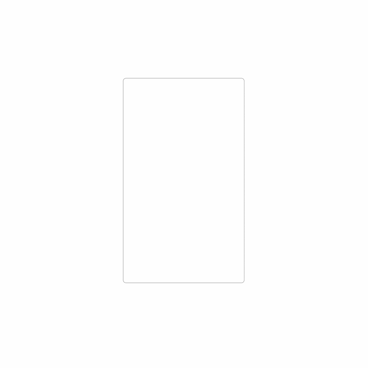 dipos Displayschutz für hotah6 pro, mattierte Oberfläche, geringe Dicke und perfekte Passform