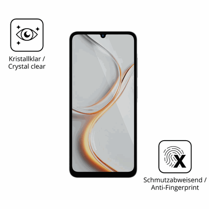 Flexible TPU-Folie passend zugeschnitten für Hotwav A56, vollständige Abdeckung