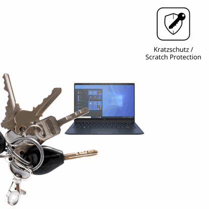 Schutz gegen Kratzer auf dem HP Elite Dragonfly G2 Glas durch Schlüssel oder Ähnliches