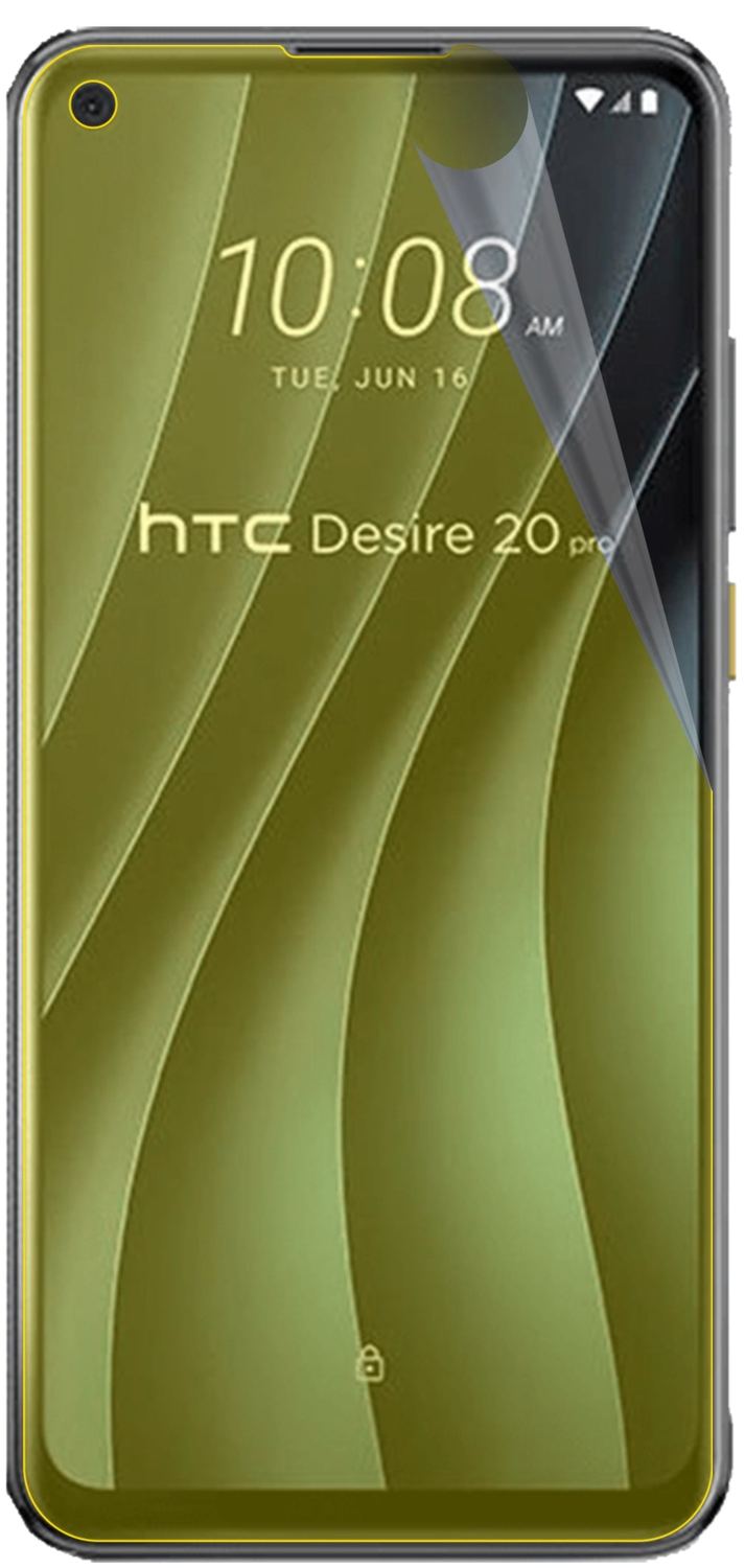 3x 3D Full Cover Schutzfolie für HTC Desire 20 Pro