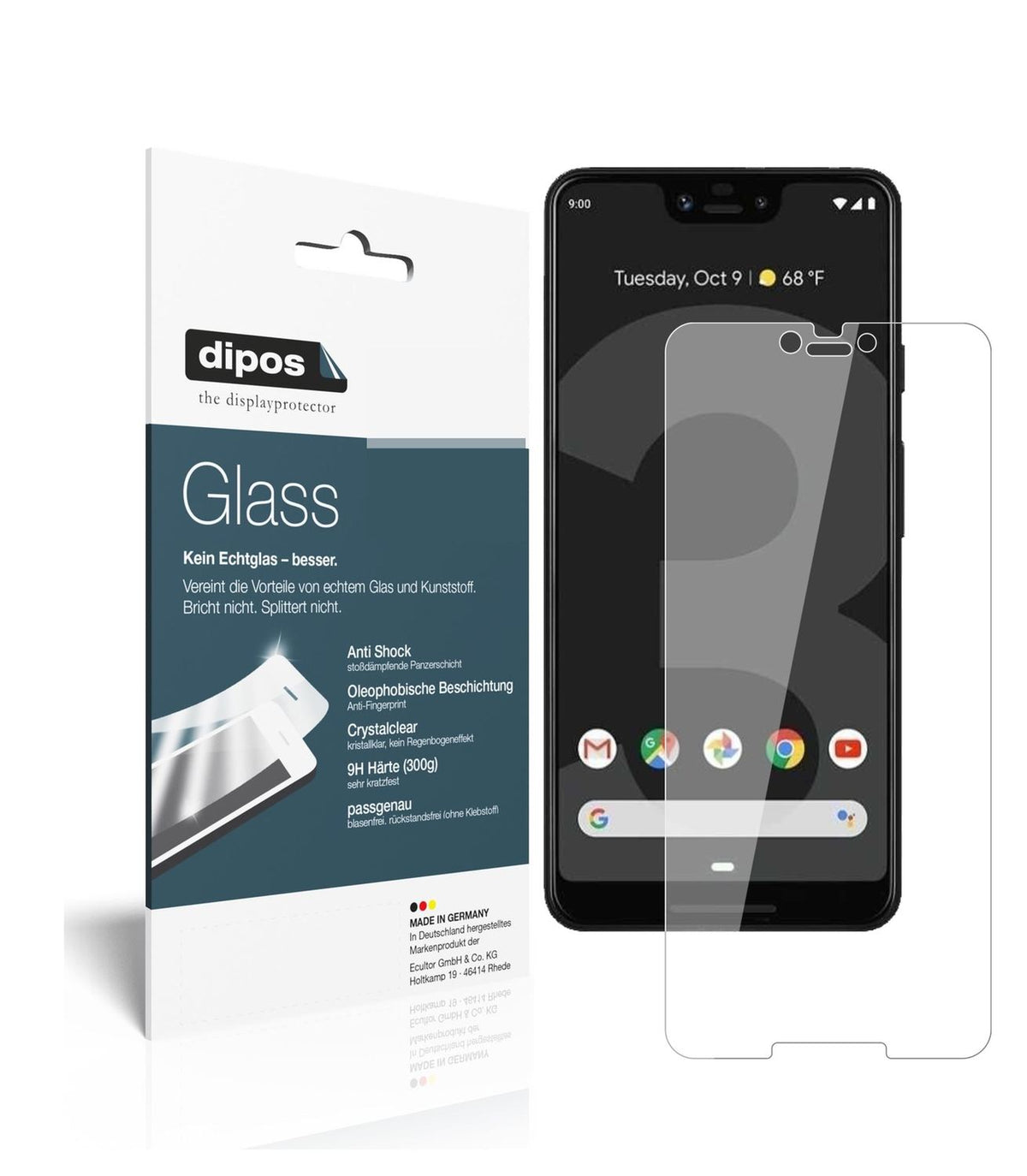 Perfekte Passform und ultimative Qualität: Unser 9H Panzerglas bietet Schutz für HTC-Exodus 1