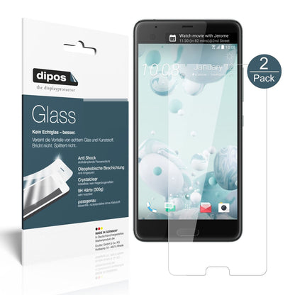 Perfekte Passform und ultimative Qualität: Unser 9H Panzerglas bietet Schutz für HTC-U Ultra