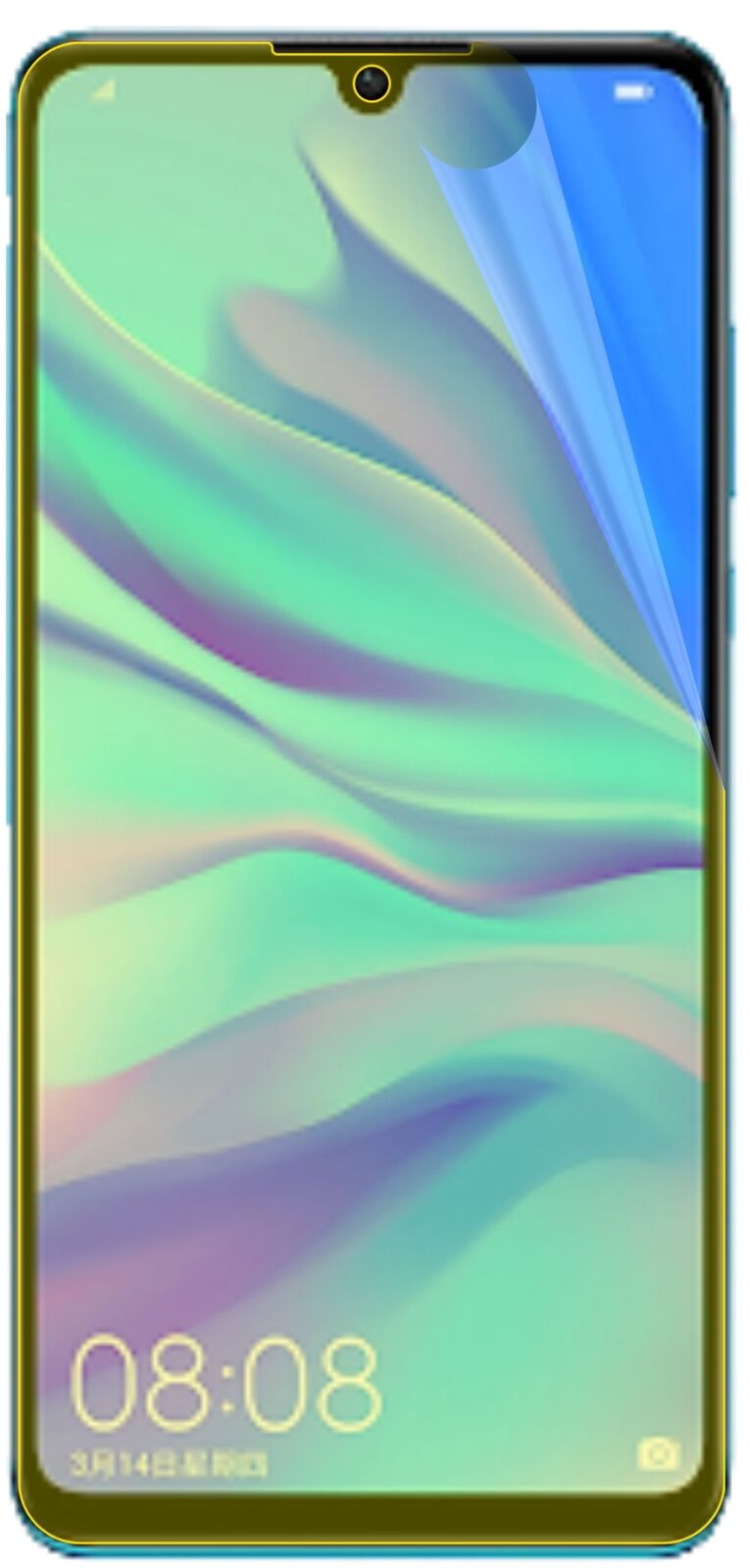 dipos Displayschutz für Huawei P30 Lite, transparente Oberfläche, geringe Dicke und perfekte Passform