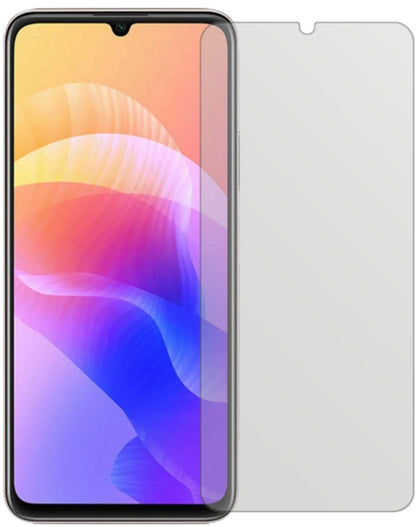 HuaweiEnjoy 20 5G mit aufgebrachter dipos Displayschutzfolie, die lästige Fingerabdrücke minimiert