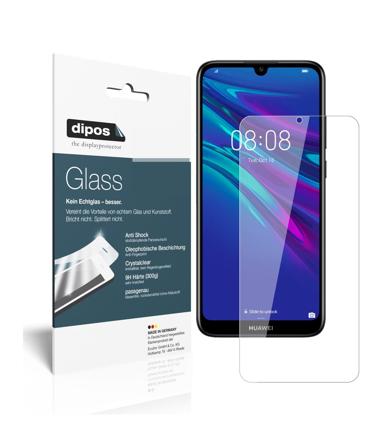 Perfekte Passform und ultimative Qualität: Unser 9H Panzerglas bietet Schutz für Huawei-Enjoy 9e