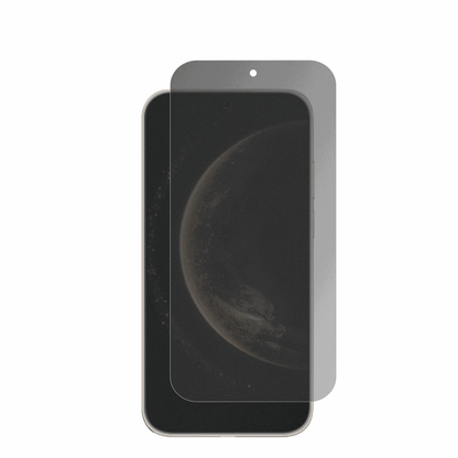 huaweimate 70 air mit aufgebrachter dipos Flex Schutzfolie, die seitliche Einblicke blockiert
