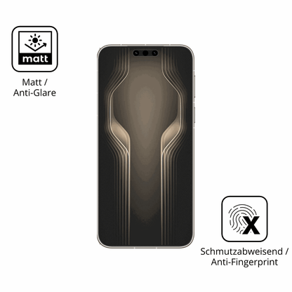 9H Hartbeschichtete, flexible Folie passend zugeschnitten für huaweimate 80 pro max