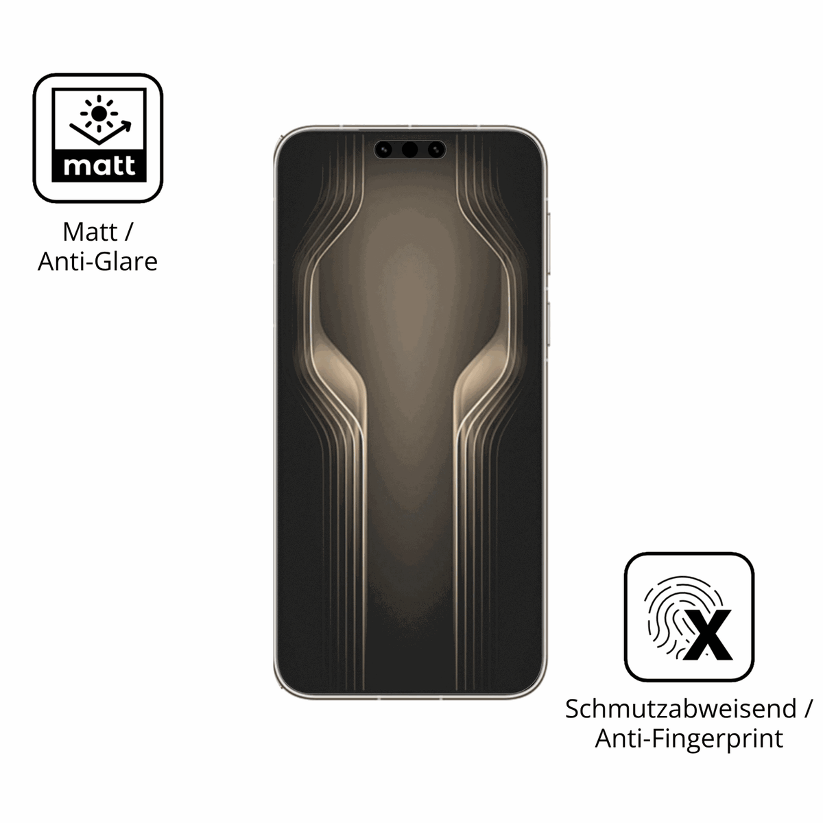 9H Hartbeschichtete, flexible Folie passend zugeschnitten für huaweimate 80 pro