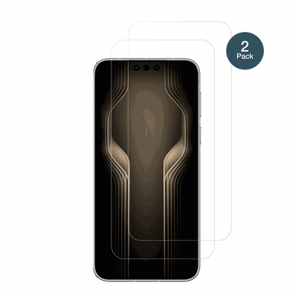 huaweimate 80 rs mit aufgebrachter dipos Flex Schutzfolie, glasklare Darstellung ohne Einschränkungen