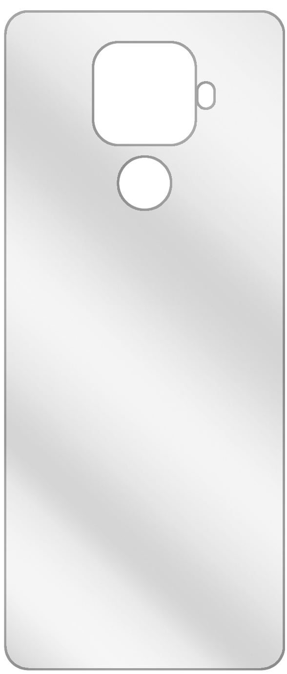 dipos Displayschutz für Huawei nova 5z Rückseite, transparente Oberfläche, geringe Dicke und perfekte Passform