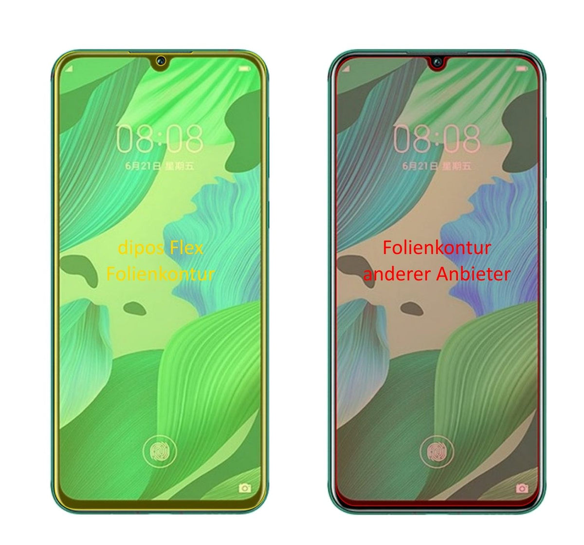3x 3D Full Cover Schutzfolie für Huawei nova 5 Pro