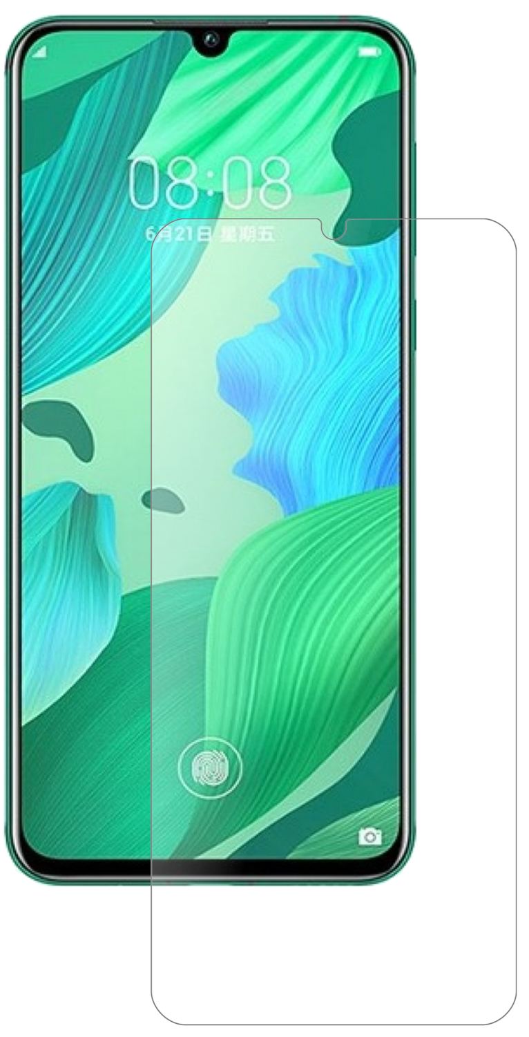 Huaweinova 5 Pro mit aufgebrachter dipos Panzerfolie, die lästige Fingerabdrücke minimiert