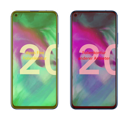 2x 3D Full Cover Schutzfolie für Huawei Nova 5T
