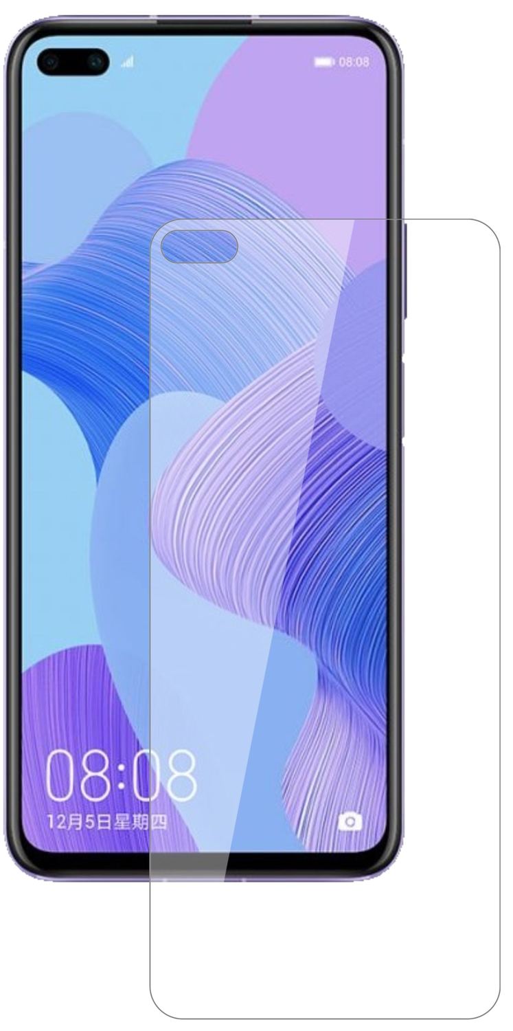 HonorV30 mit aufgebrachter dipos Flex Schutzfolie, glasklare Darstellung ohne Einschränkungen