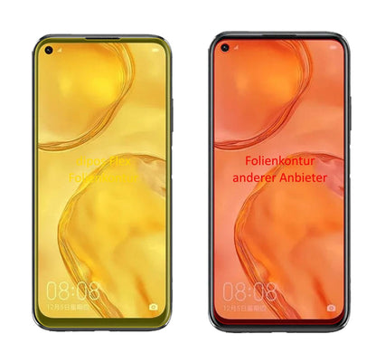 3x 3D Full Cover Schutzfolie für Huawei nova 6 SE
