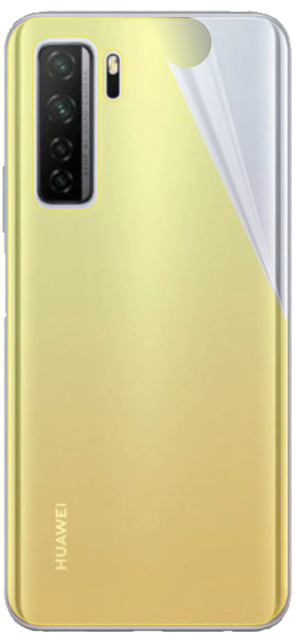 3x 3D Full Cover Schutzfolie für Huawei P40 lite 5G Rückseite