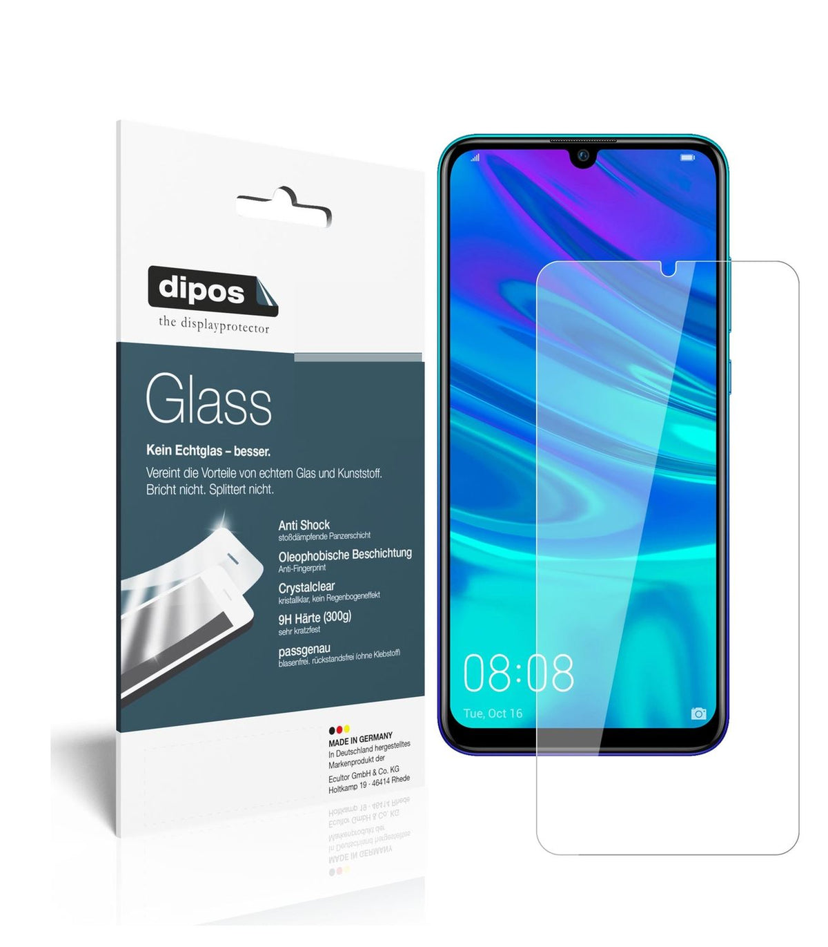 Perfekte Passform und ultimative Qualität: Unser 9H Panzerglas bietet Schutz für Huawei-P Smart (2019)