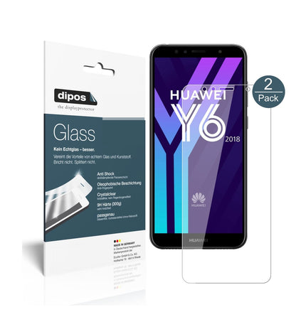 Perfekte Passform und ultimative Qualität: Unser 9H Panzerglas bietet Schutz für Huawei-Y6 (2018)