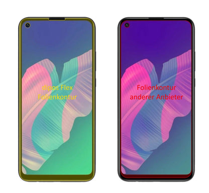 3x 3D Full Cover Schutzfolie für Honor Play 4T