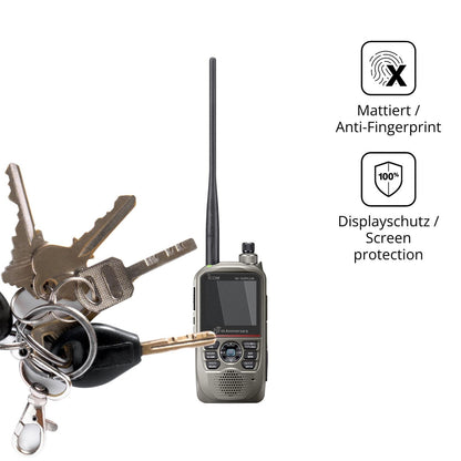 Blickschutzfolie für Icom ID-52E PLUS 60th matt Schutzfolie Privacy