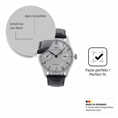 Schutzfolie mit optimaler Passform, zur Verwendung mit Hüllen geeignet