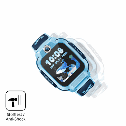 Schutz gegen Kratzer auf dem Imoo Watch Phone Z3 Glas durch Schlüssel, Stöße gegen die Tischkante oder Stürze