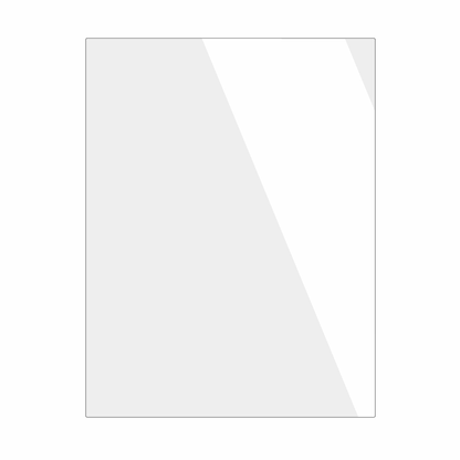klare Displayschutzfolie erhält Displaydarstellung