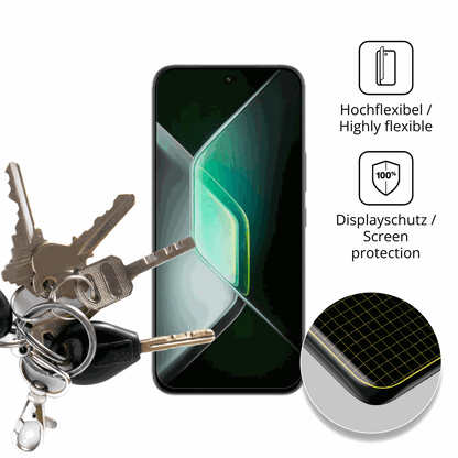 dipos Displayschutz für Infinix GT 50 Pro, transparente Oberfläche, geringe Dicke und perfekte Passform